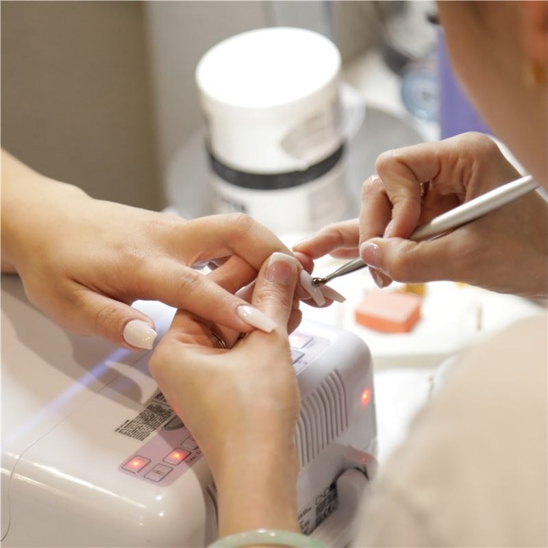 Manicure service at Belle Nails Spa